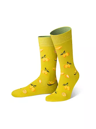 VON JUNGFELD | Socken WILDSCHWEIN orange | gelb