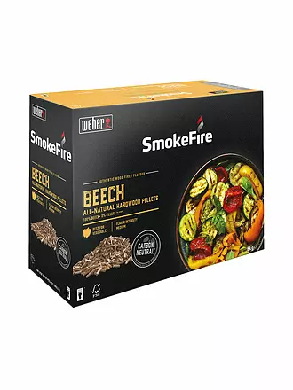 WEBER GRILL | Smokefire Holzpellets 9kg Buchenholz | braun