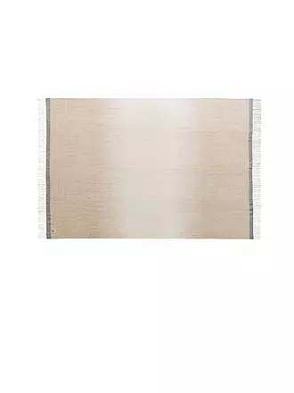 WEICH COUTURE ALPACA | Edelhaardecke MERIMA 130x180cm Gery/Ochre | beige