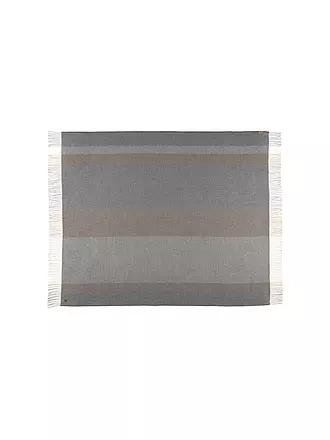 WEICH CULTURE ALPACA | Edelhaardecke BORREA 130x180cm Dark Grey | camel