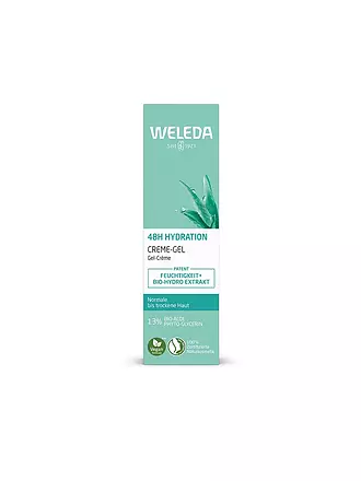 WELEDA | Gesichtscreme - 48h Hydration Creme-Gel 30ml | keine Farbe