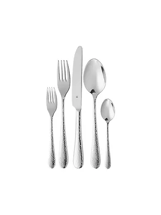 WMF | Besteckset SITELLO 30-tlg. Cromargan Gehämmert | silber