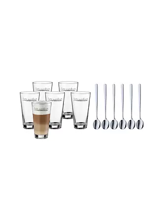 WMF | Clever & More Latte Macchiato Set 12-tlg Glas/Cromargan | 