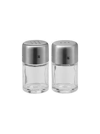 WMF | Salz- Pfeffer-Set 2x5cm GUSTO Glas/Cromargan | 