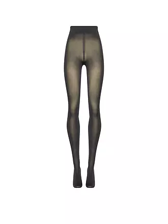 WOLFORD | Feinstrumpfhose VELVET DE LUXE 66 anthracite | dunkelrot