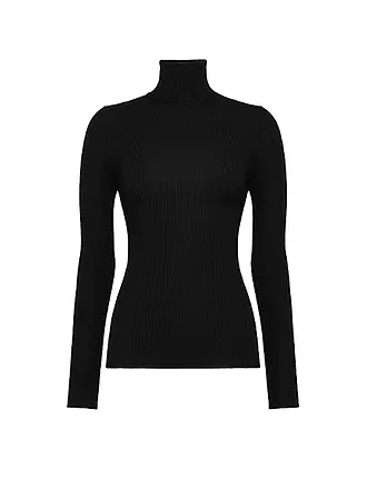 WOLFORD | Rollkragenpullover | schwarz