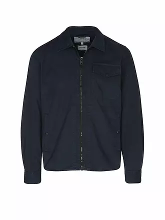 WOOLRICH | Overshirt GABARDINE | dunkelblau