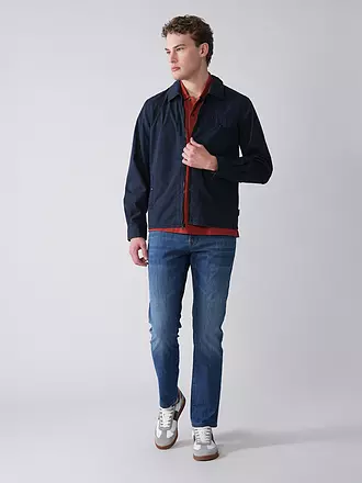 WOOLRICH | Overshirt GABARDINE | dunkelblau