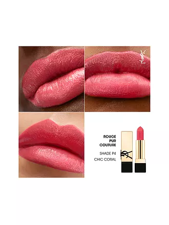 YVES SAINT LAURENT | Lippenstift - Rouge Pur Couture (154) | koralle