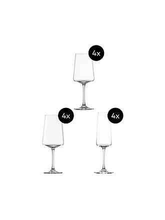 ZWIESEL GLAS | Gläserset MIO VINO 12 tlg. | transparent