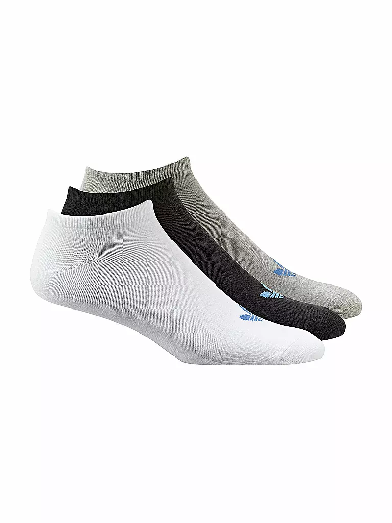 ADIDAS ORIGINALS |  Socken 3er Pkg white black gre | weiss