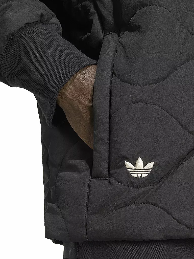 ADIDAS ORIGINALS | Leichtsteppjacke  | schwarz