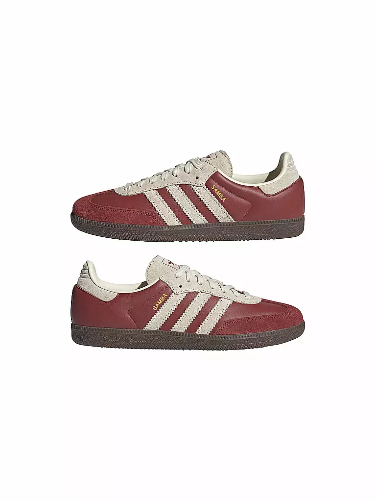 ADIDAS ORIGINALS | Sneaker SAMBA OG | dunkelrot