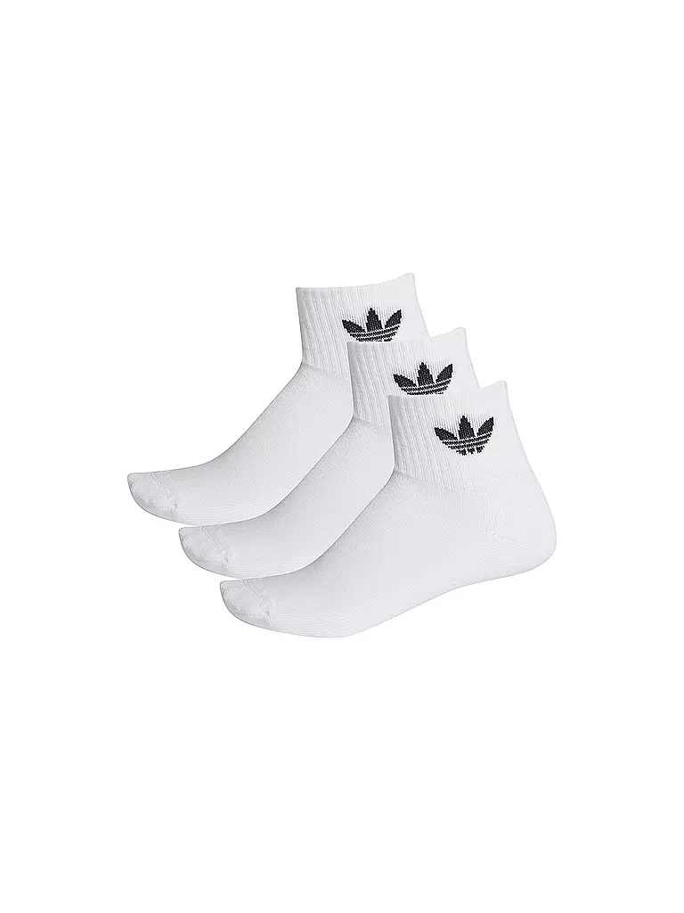 ADIDAS ORIGINALS | Sneaker Socken 3-er Pkg. white | weiss