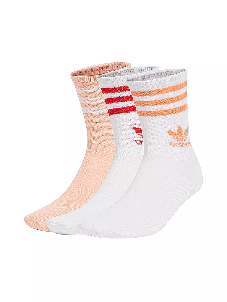 ADIDAS ORIGINALS | Socken 3er Pkg. white / glopnk/white | bunt