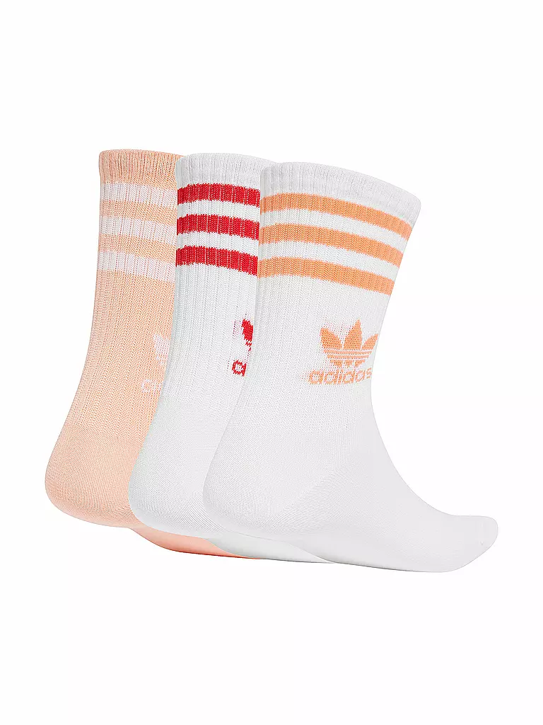 ADIDAS ORIGINALS | Socken 3er Pkg. white / glopnk/white | bunt