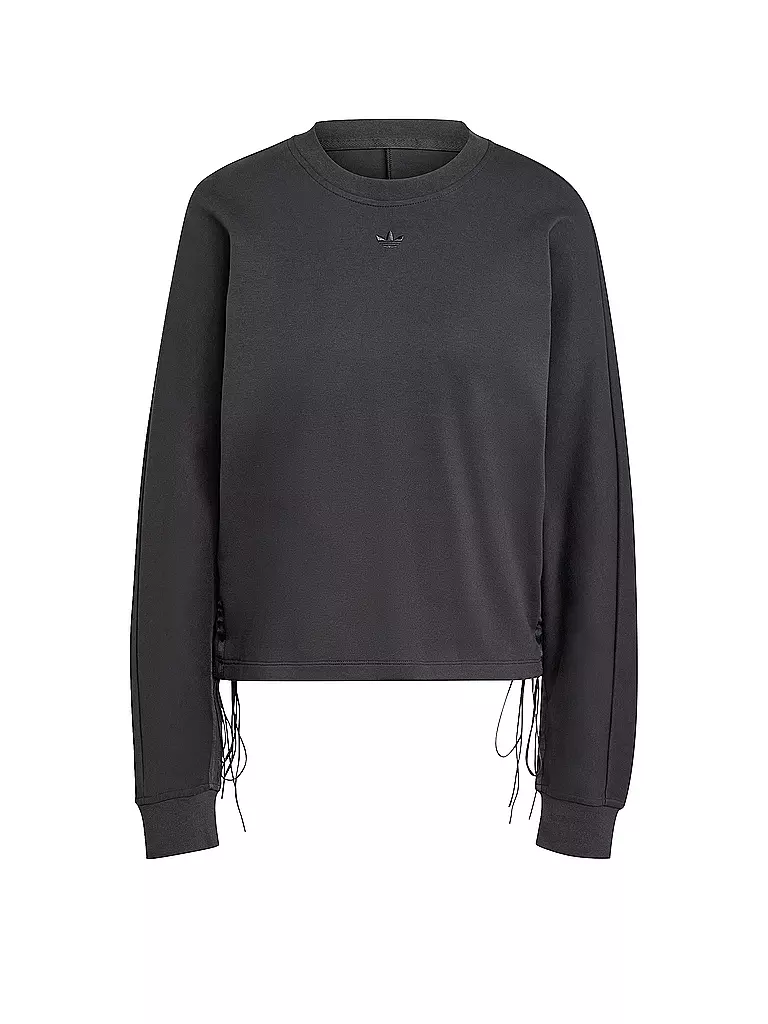 ADIDAS ORIGINALS | Sweater RUCHED  | schwarz