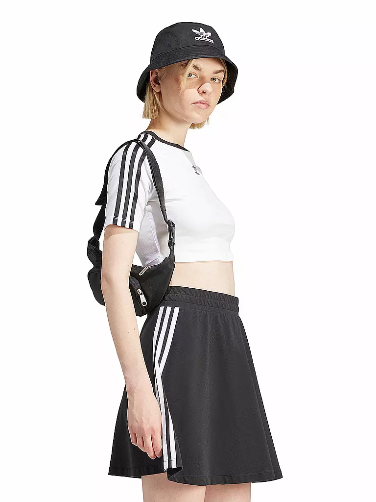 ADIDAS ORIGINALS | T-Shirt Cropped Fit 3 S BABY TEE | weiss