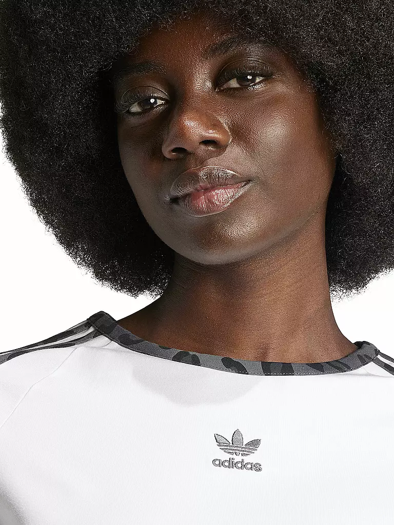 ADIDAS ORIGINALS | T-Shirt Cropped Fit | weiss