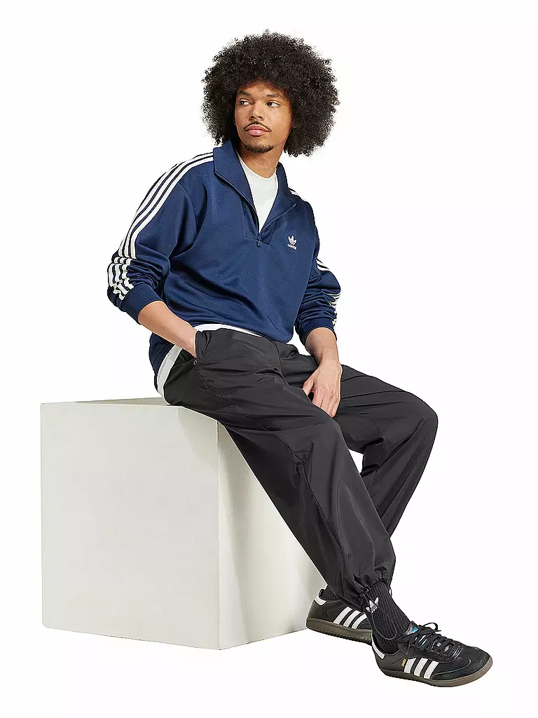 ADIDAS ORIGINALS | Troyer Sweater | dunkelblau