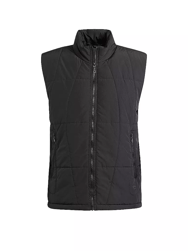 ADIDAS | Steppgilet | schwarz