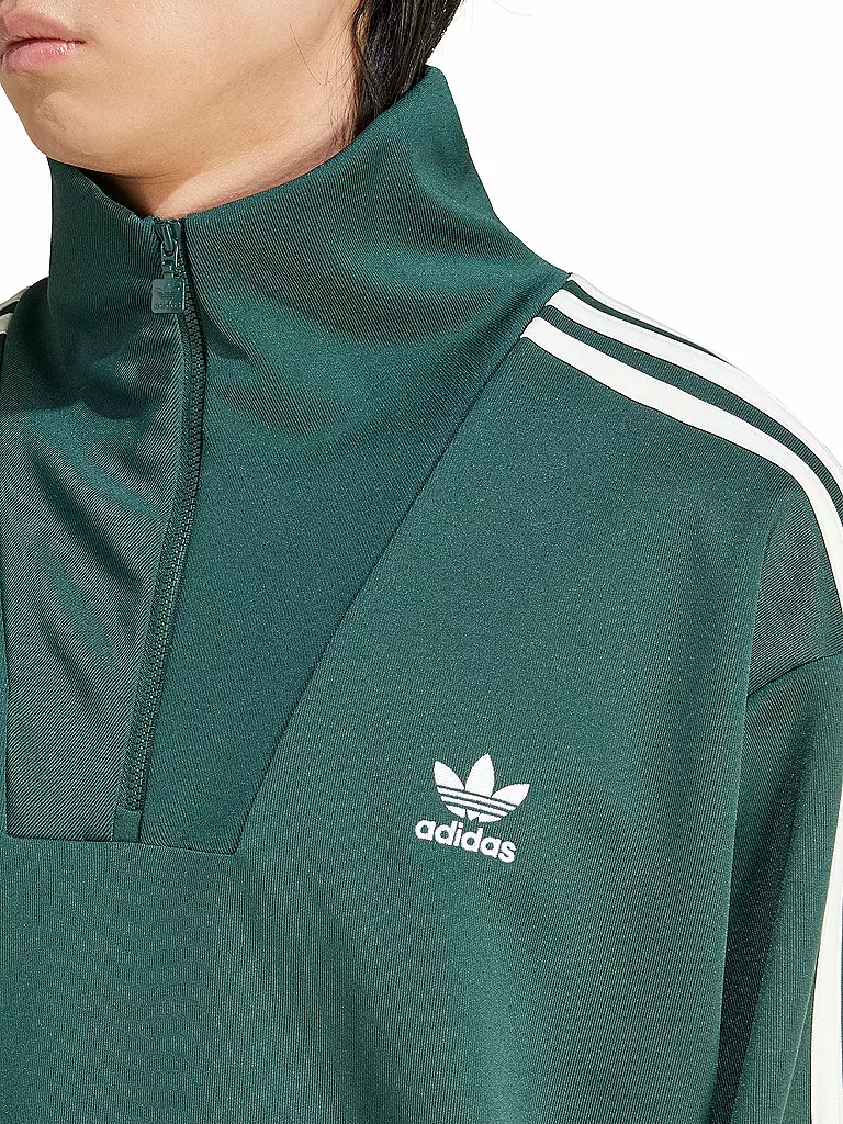 ADIDAS | Troyer Sweater | dunkelgrün