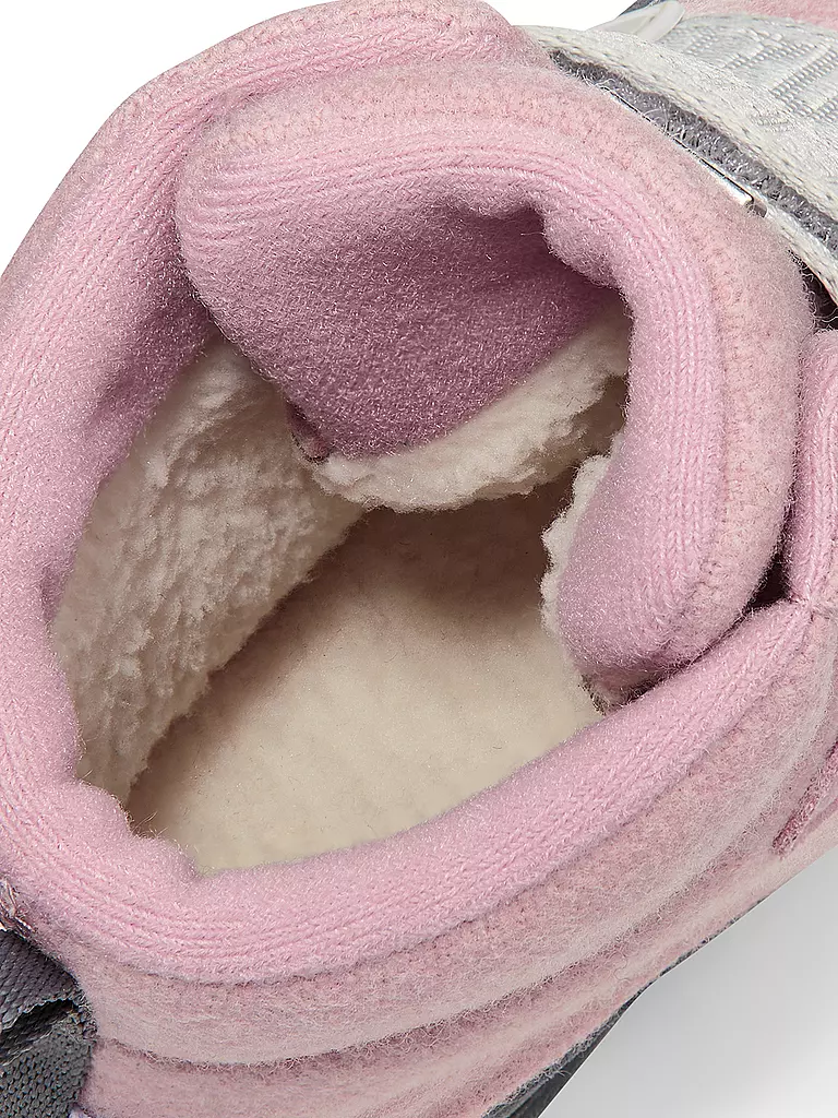 AFFENZAHN | Kinder Winterstiefel WOLLE COMFY Koala | rosa