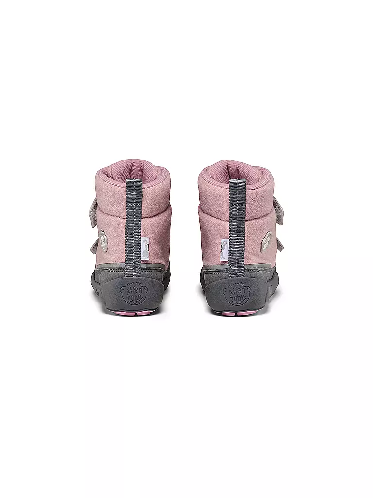 AFFENZAHN | Kinder Winterstiefel WOLLE COMFY Koala | rosa