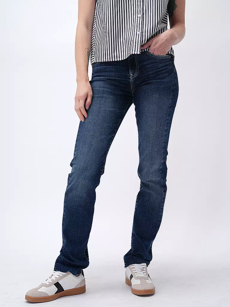 AG | Jeans Relaxed Slim Fit GIRLFRIEND | dunkelblau