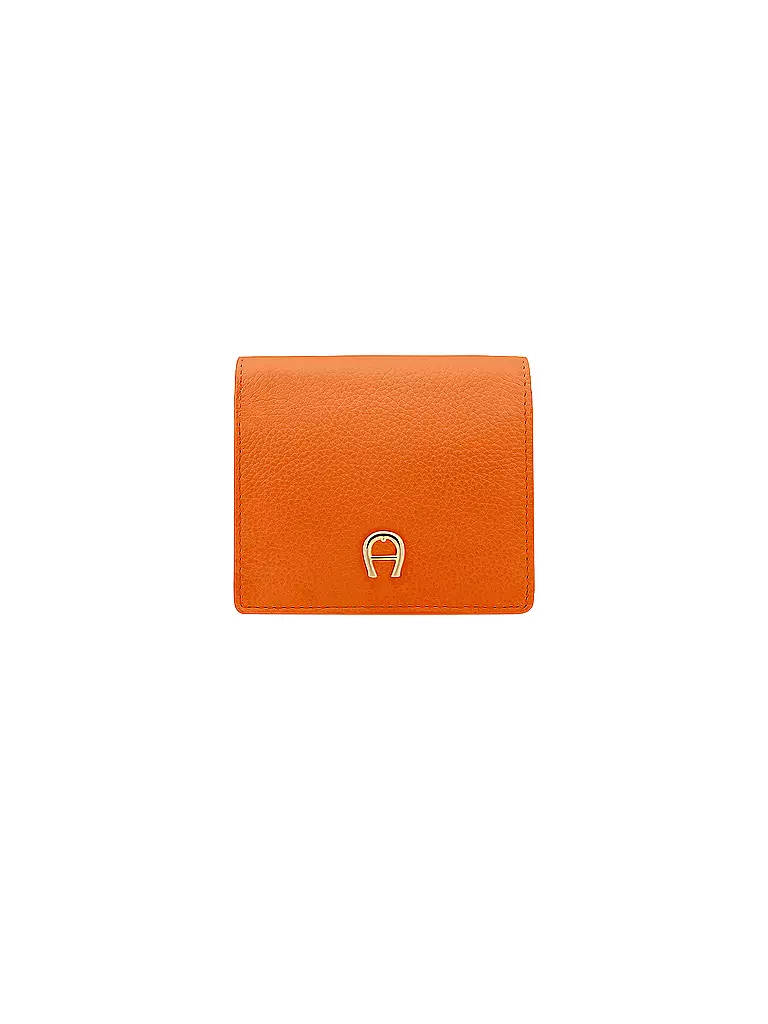 AIGNER | Ledergeldbörse ZITA | orange