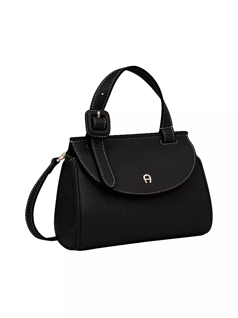 AIGNER | Ledertasche - Henkeltasche MIRANDA XSmall | schwarz