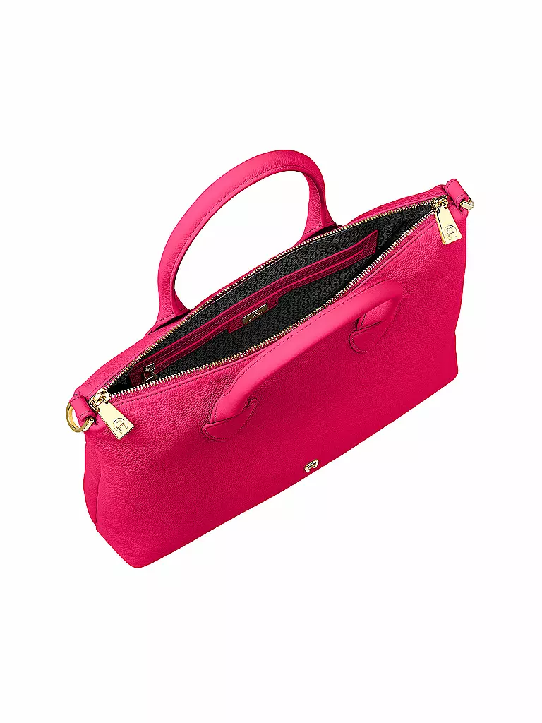 AIGNER | Ledertasche - Henkeltasche ZITA M | pink