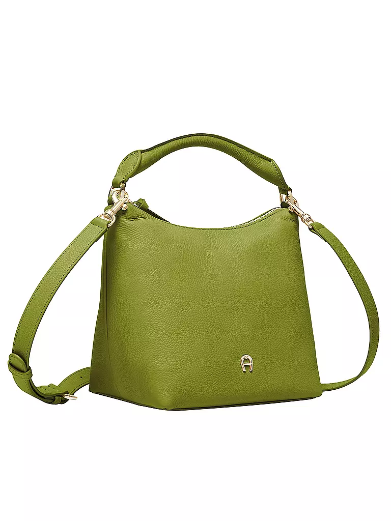 AIGNER | Ledertasche - Hobo Bag ZITA Small | grün