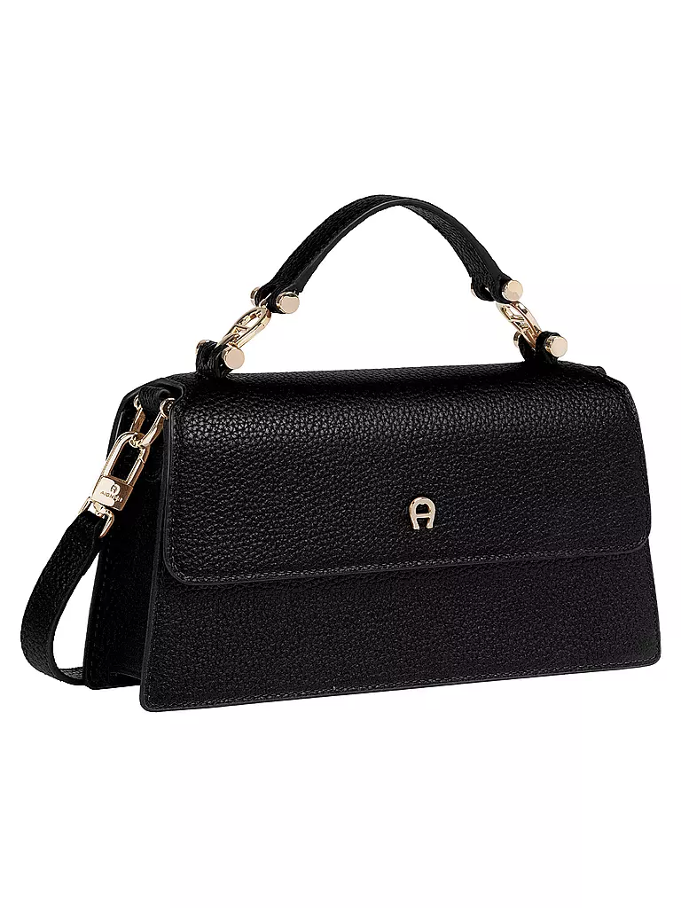 AIGNER | Ledertasche - Mini Bag DELIA Small | schwarz