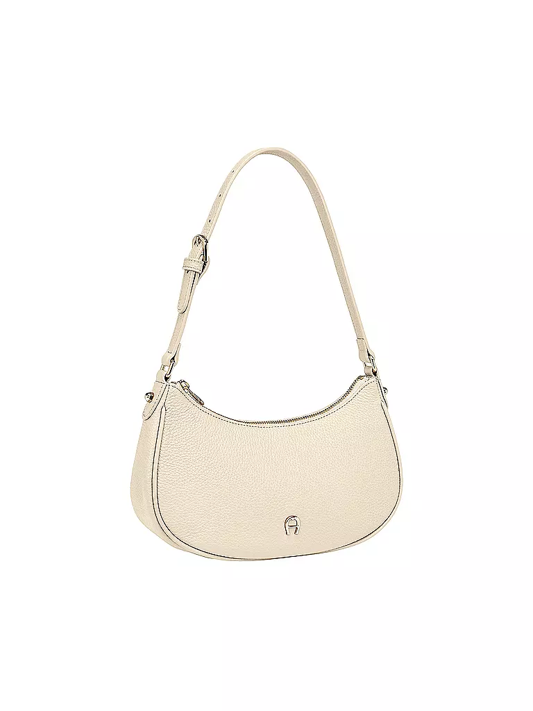 AIGNER | Ledertasche - Schultertasche DIADORA XSmall | creme