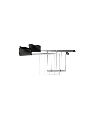 ALESSI | Sandwichzange Plisse 2er Schwarz MDL08 RACK B