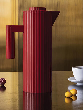 ALESSI | Thermoskanne - Isolierkanne Plisse 1 l  Rot