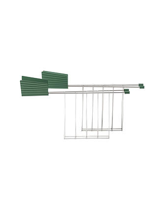 ALESSI | Sandwichzange Plisse 2er Grün MDL08 RACK B