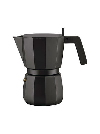 ALESSI | Espressomaschine Moka 6 Tassen Schwarz