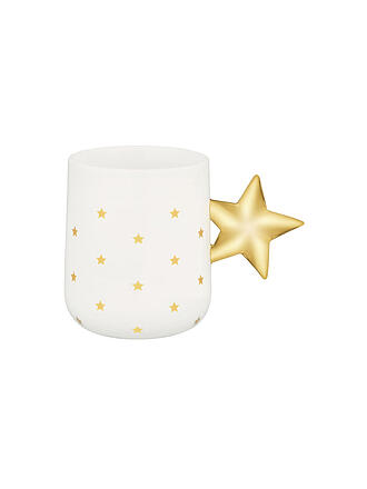 ALESSI | Weihnachts-Henkelbecher 0,37l DELIGHT Weiss/Gold