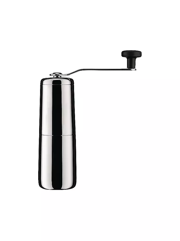 ALESSI | Kaffeemühle SLOW COFFEE 21,5cm Edelstahl | silber