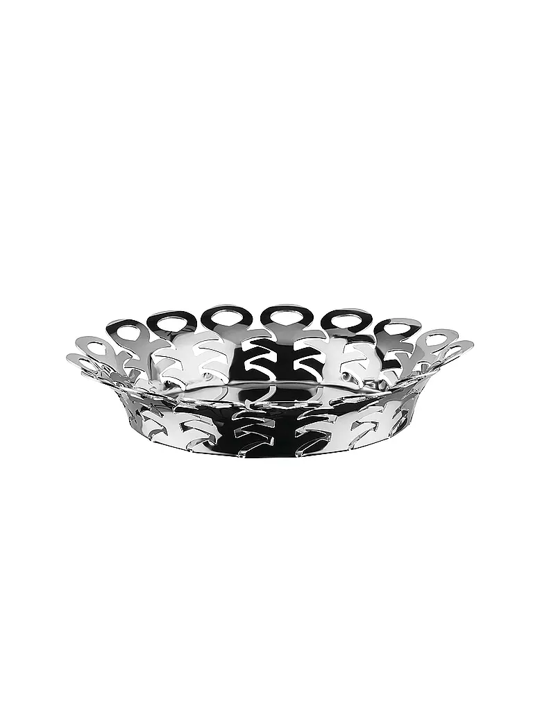 ALESSI | Korbschale VIMINI 27cm Edelstahl  | silber