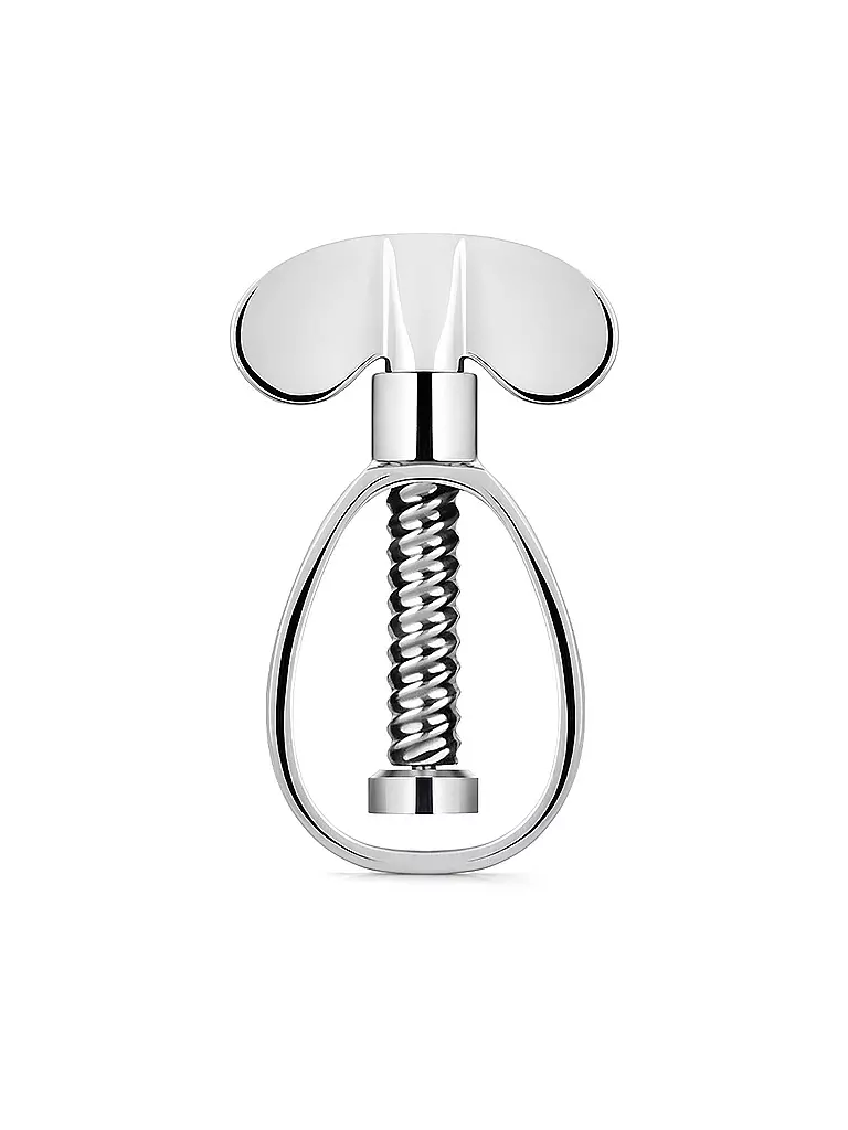 ALESSI | Nussknacker Farfalla 11cm Edelstahl / Weiss | silber