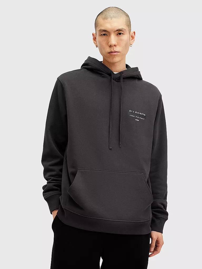 ALLSAINTS | Kapuzensweater - Hoodie REDACT  | schwarz