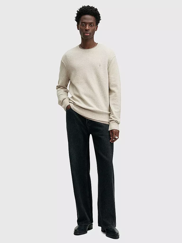 ALLSAINTS | Pullover STATTEN | hellgrau