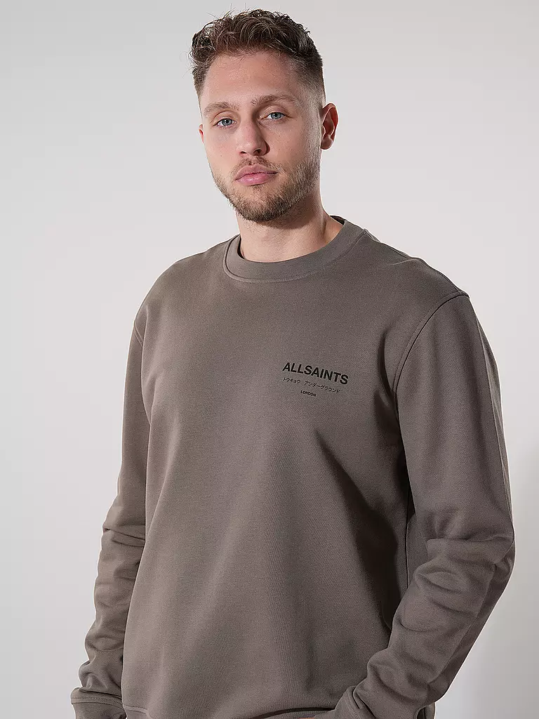 ALLSAINTS | Sweater Oversized Fit UNDERGROUND | hellbraun