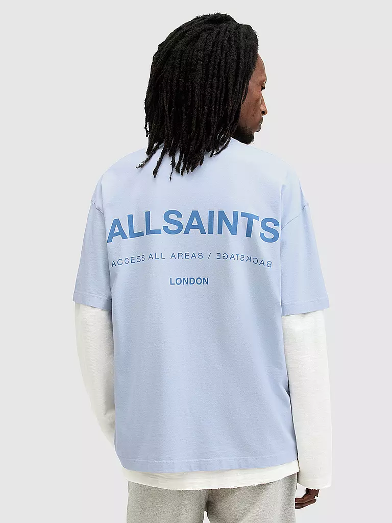 ALLSAINTS | T-Shirt ACCESS | blau