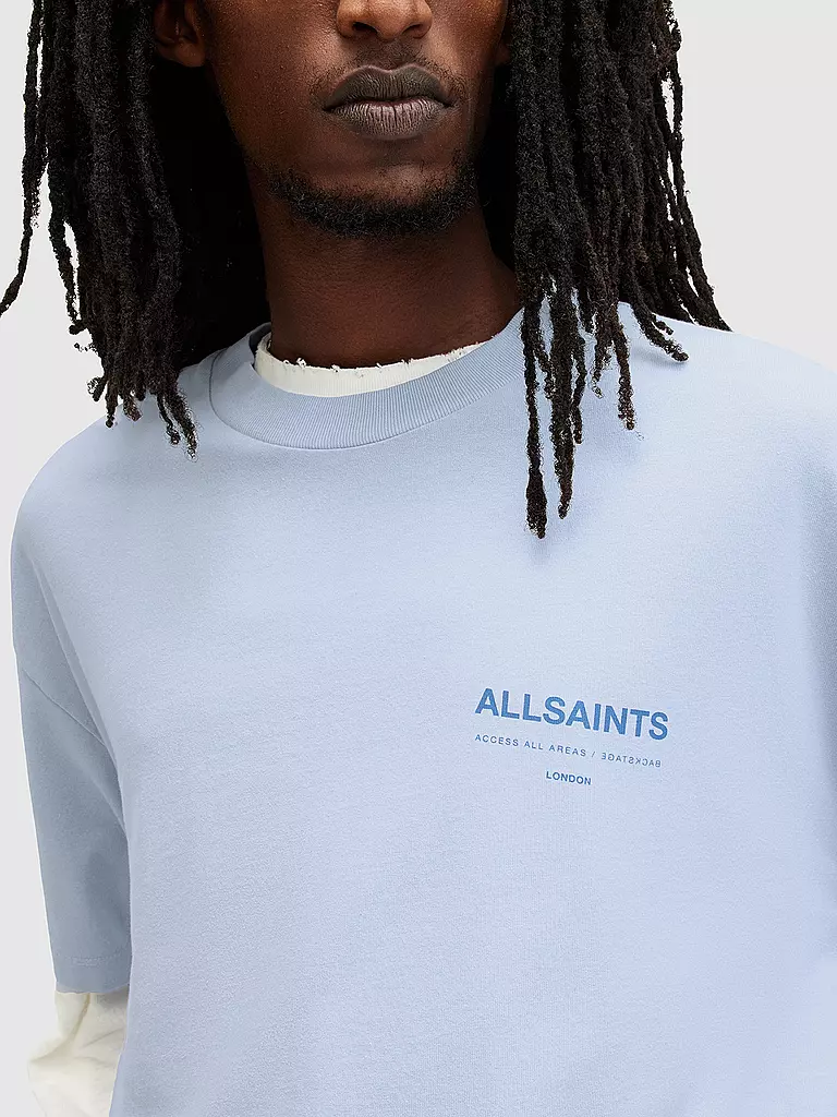 ALLSAINTS | T-Shirt ACCESS | blau