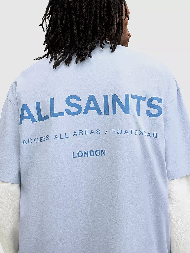 ALLSAINTS | T-Shirt ACCESS | blau