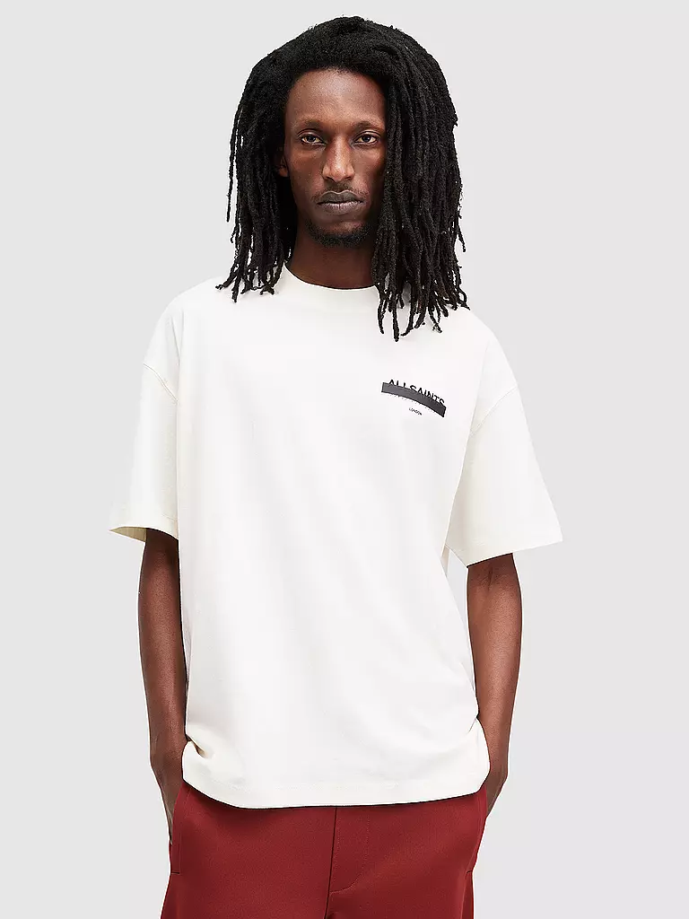 ALLSAINTS | T-Shirt Oversized Fit REDACT | schwarz